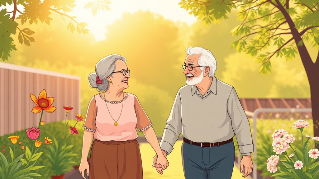 행복의 핵심 요소 (illustration 스타일)