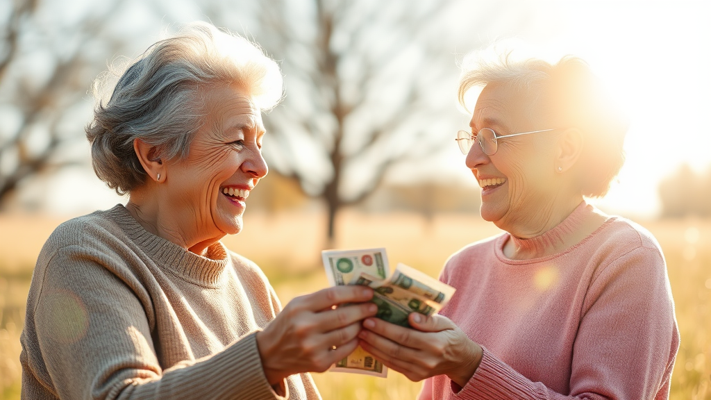 지급 금액 및 지원 방식 (realistic 스타일)