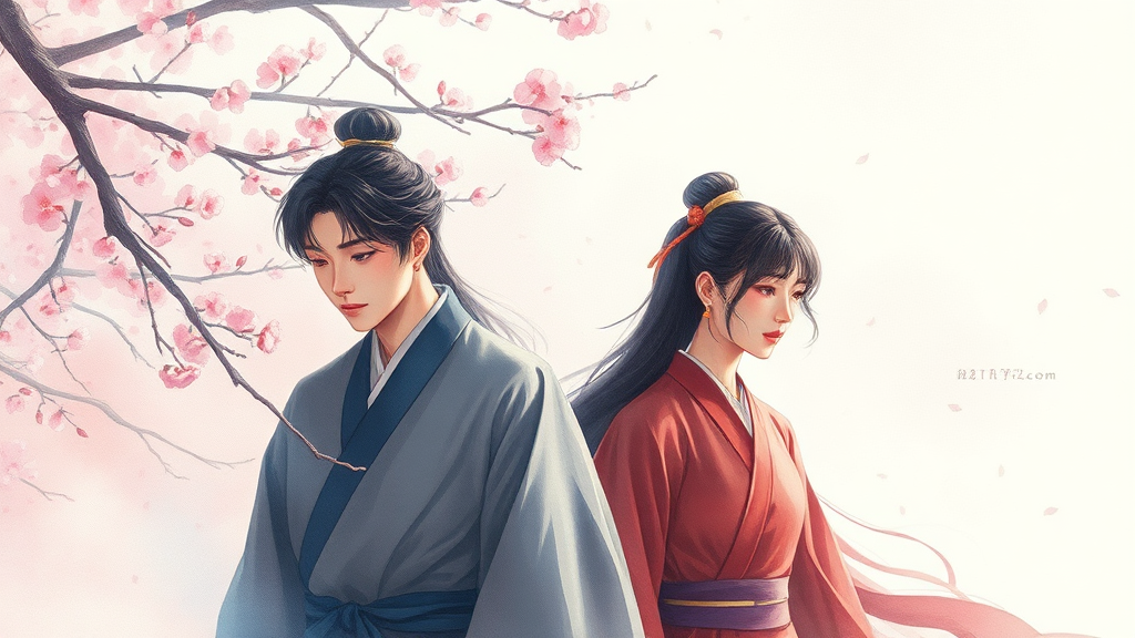 드라마 vs 웹소설: 차이점 비교 분석 (watercolor 스타일)