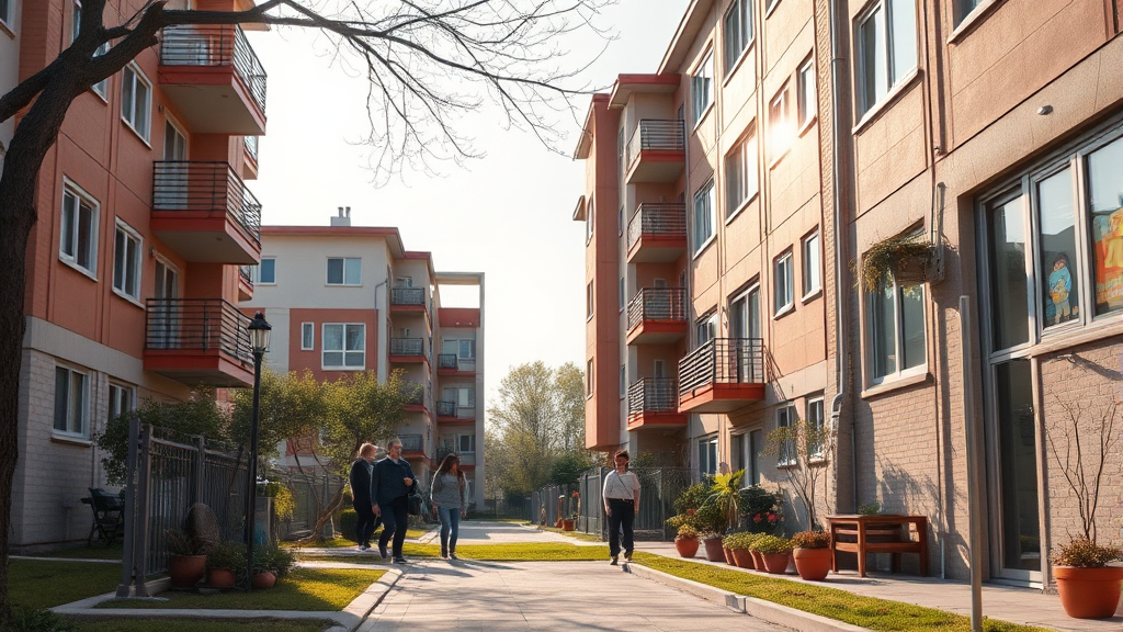 공공임대주택 입주 조건 및 신청 (realistic 스타일)