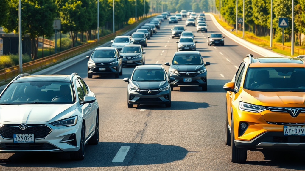 다양한 사고대차 차량 종류와 특징 (realistic 스타일)