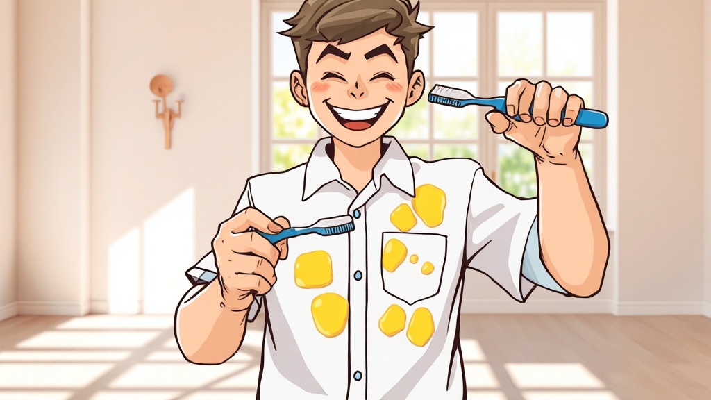 베이킹소다 & 식초 세탁법 (cartoon 스타일)