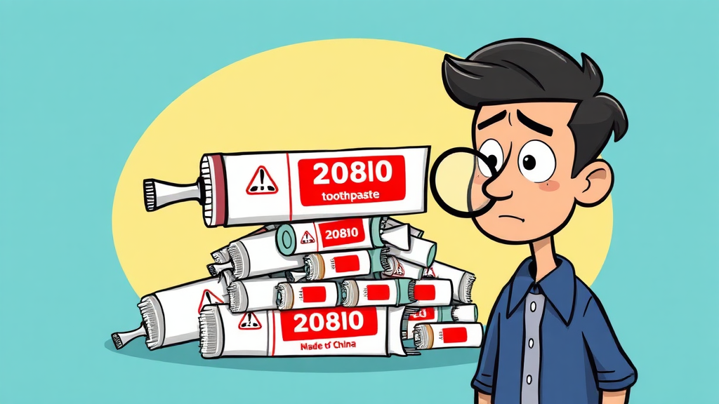 회수 대상 제품, 꼼꼼히 확인하세요! (cartoon 스타일)