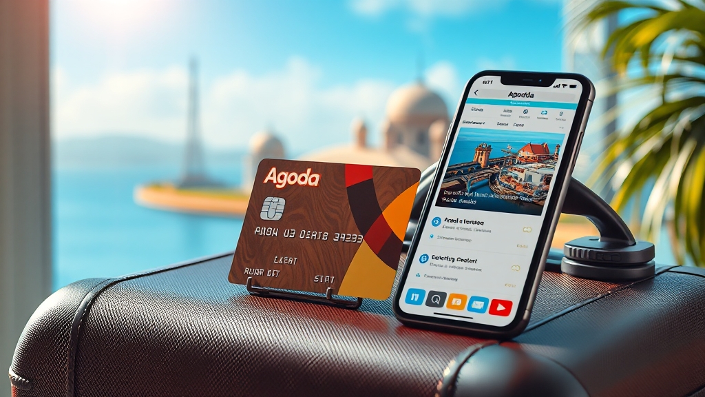 아고다 할인코드: 숨겨진 혜택 찾기 (realistic 스타일)