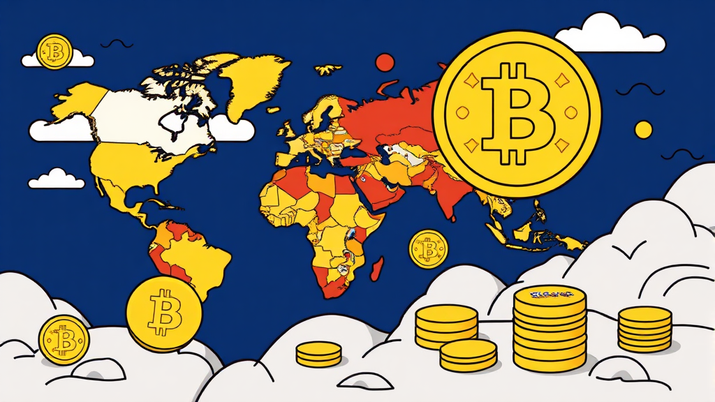 스테이블코인 규제 동향 및 전망 (cartoon 스타일)