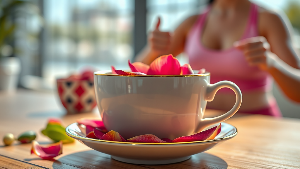 파비플로라 추출물 활용법 (realistic 스타일)