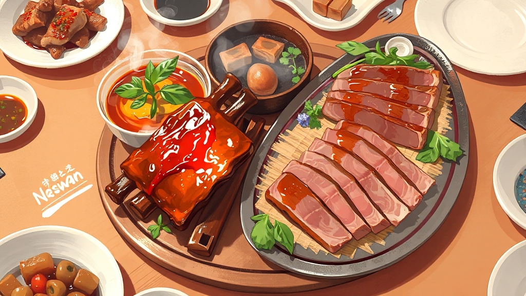 명륜진사갈비 신메뉴 & 이벤트 소식 (illustration 스타일)