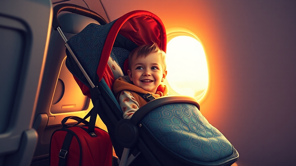 기내 반입 가능할까? 휴대용 유모차 비교 (illustration 스타일)