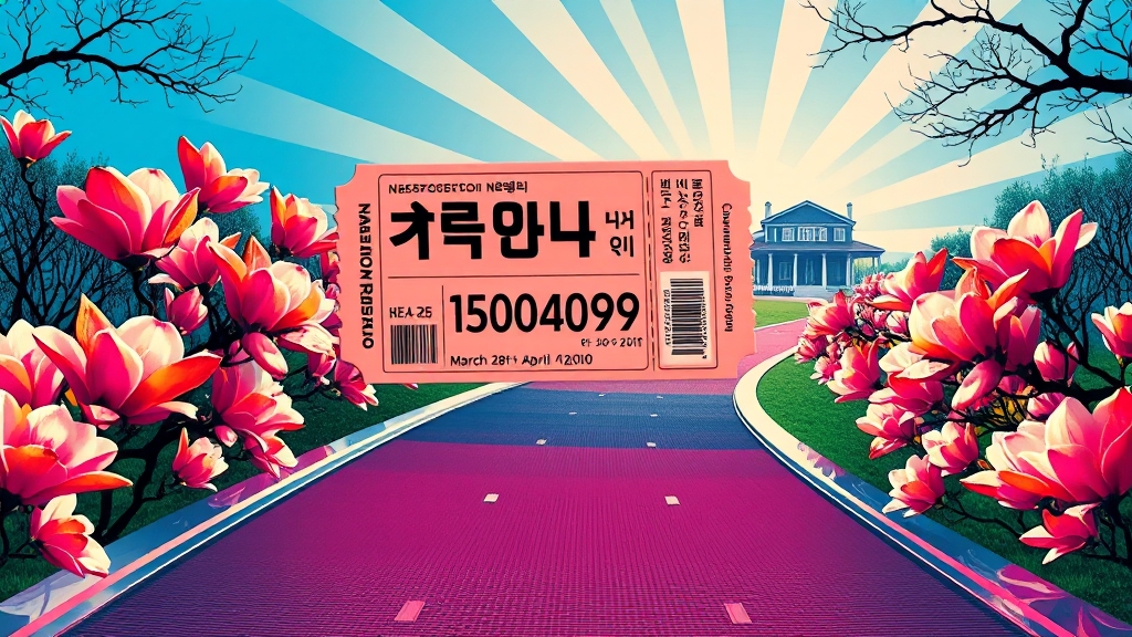 천리포 수목원 방문 전 확인하세요 (popart 스타일)