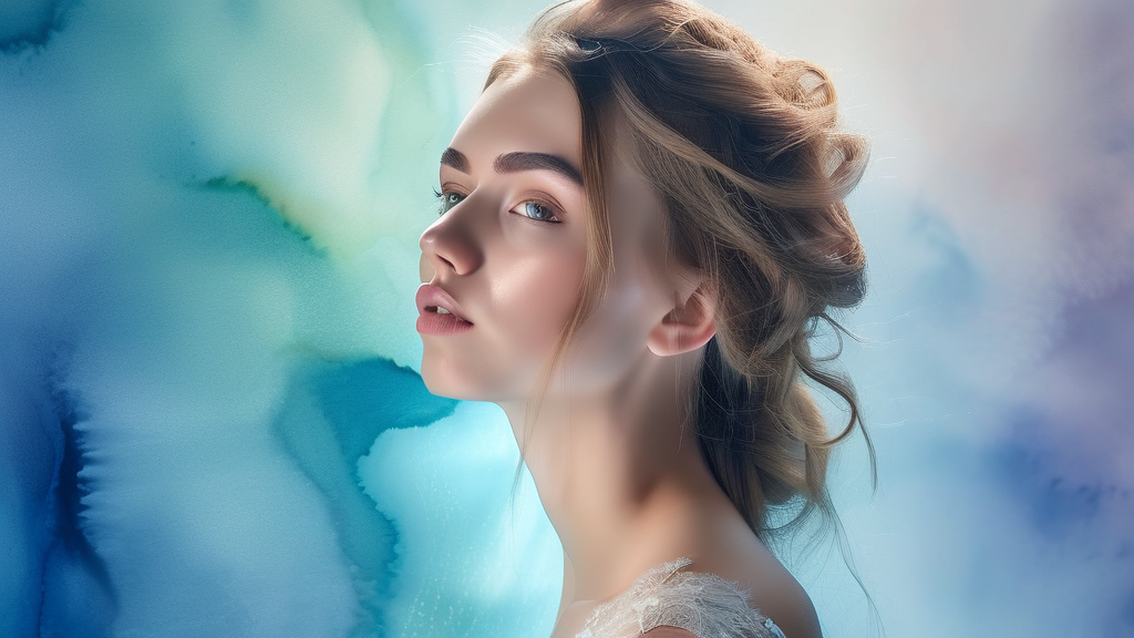 국내 뉴스: 우리 사회의 단면 (watercolor 스타일)