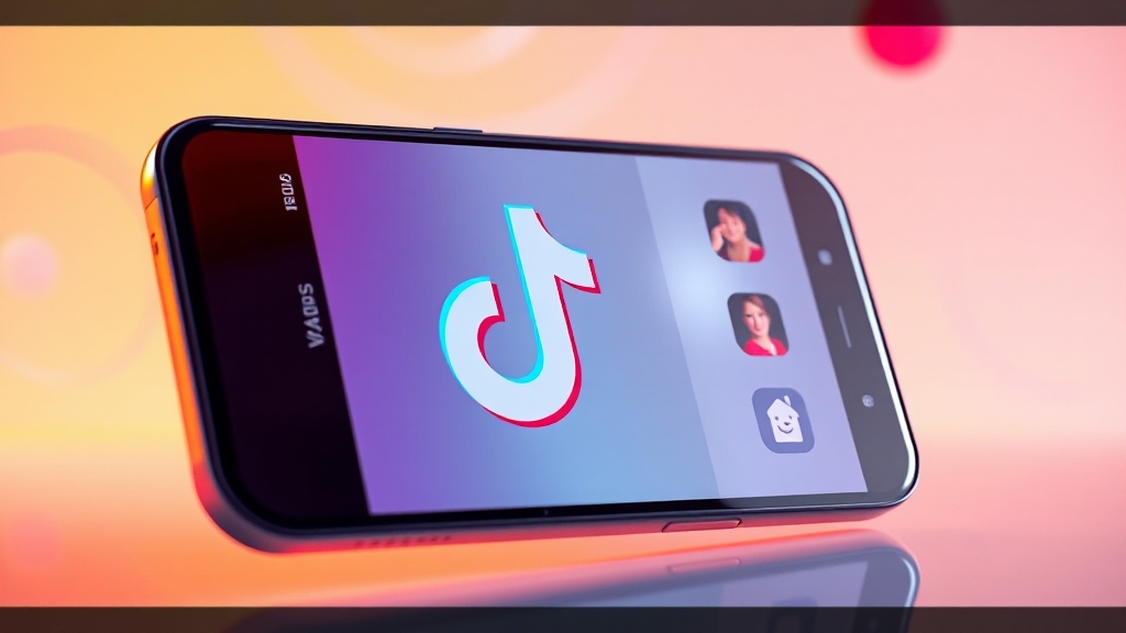 틱톡 라이트: 가벼운 즐거움 (realistic 스타일)