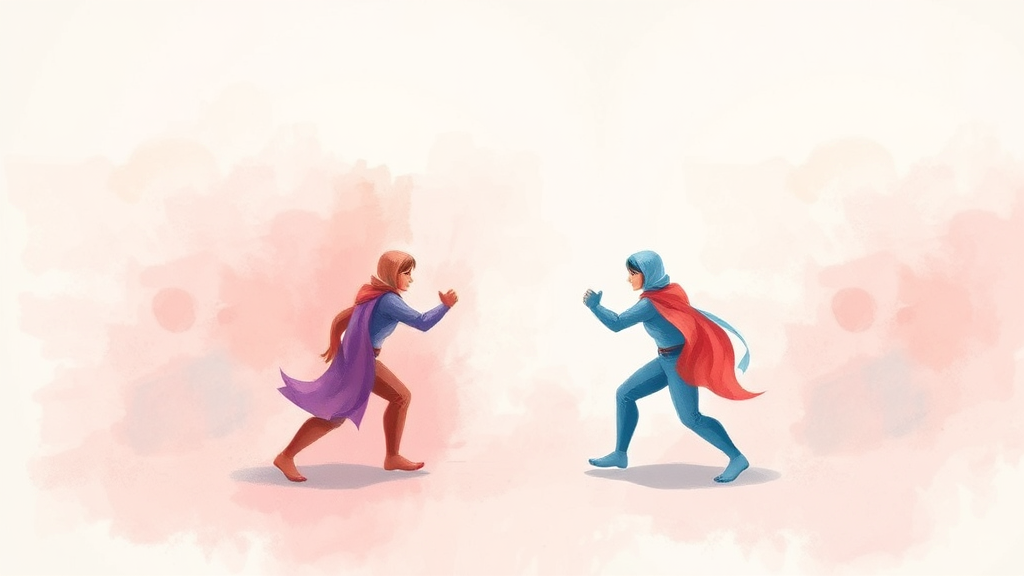 JanKenUP: 게임 방법 & 특징 (watercolor 스타일)