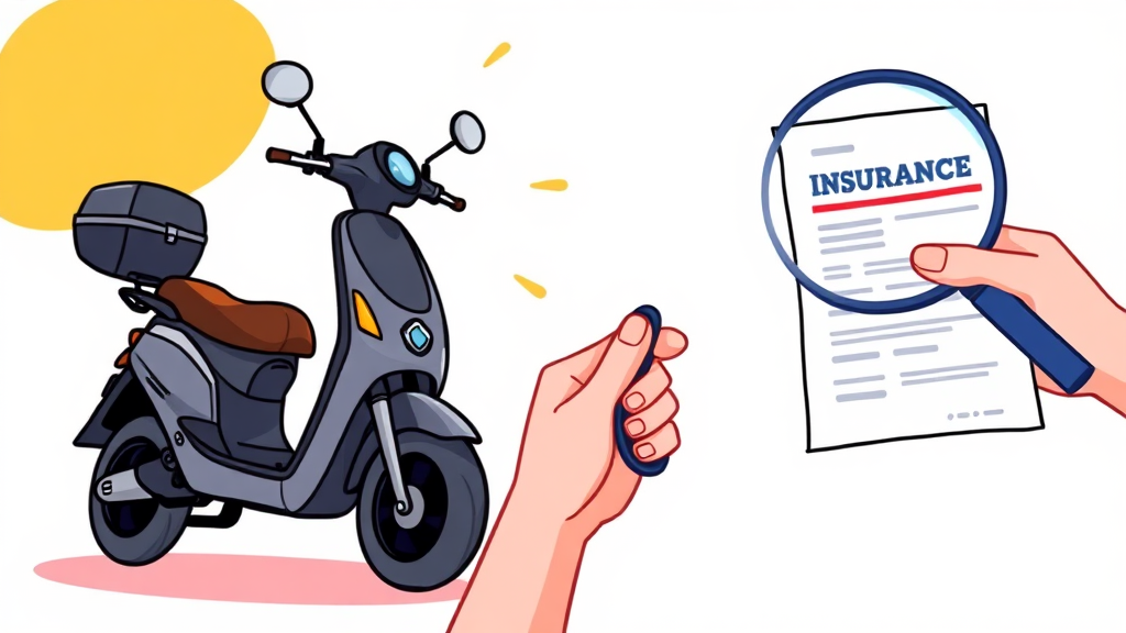 보험 가입 시 유의사항 (cartoon 스타일)