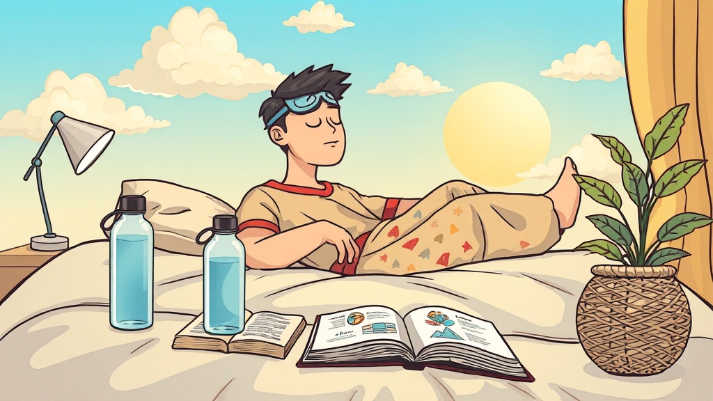 생활 습관, 어떻게 바꿔야 할까요? (cartoon 스타일)