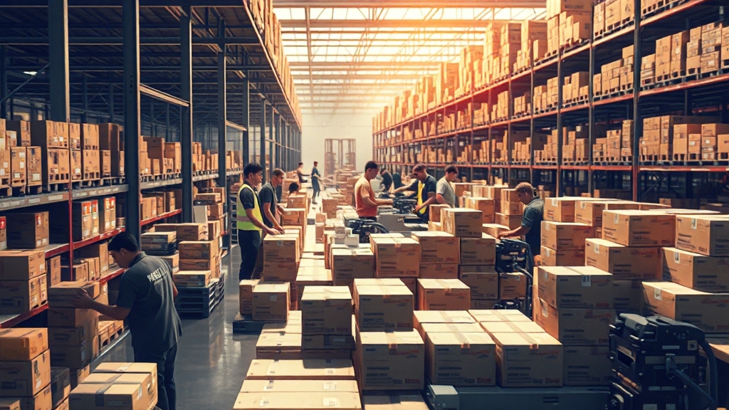 쿠팡 알바 종류 및 업무 안내 (realistic 스타일)