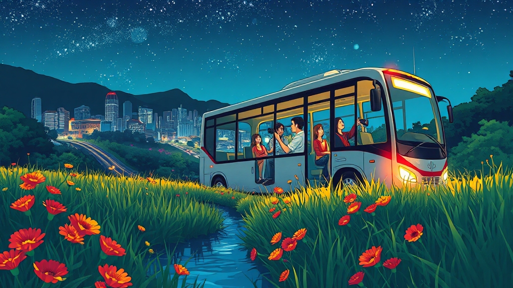 순천시티투어, 잊지 못할 여름 추억! (illustration 스타일)