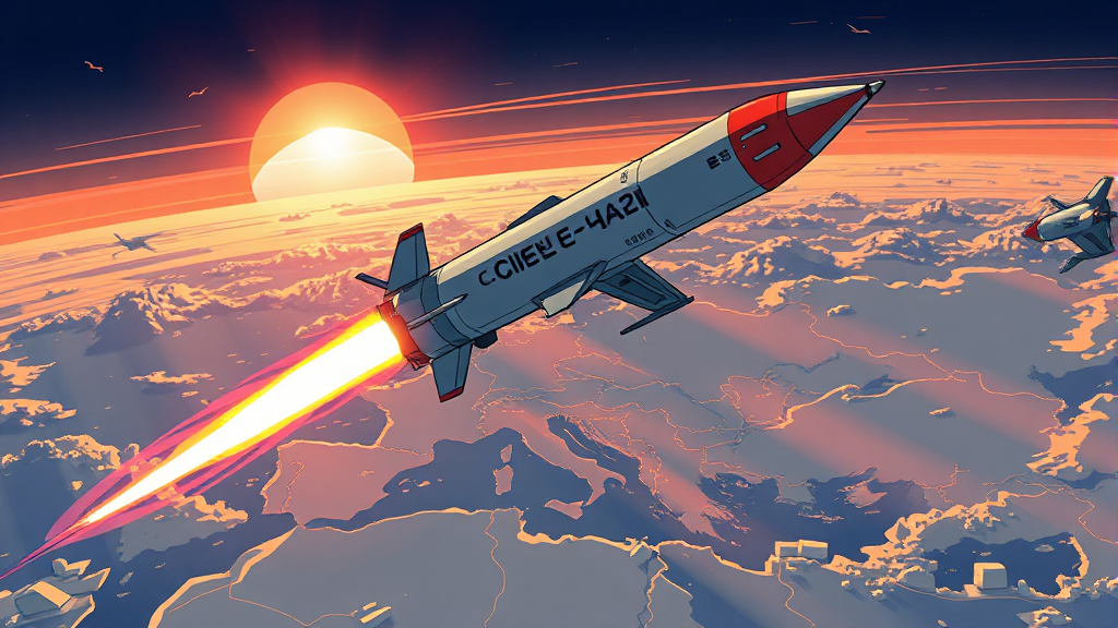 K-방산의 미래: 천궁2 수출 확대와 투자 전망 (illustration 스타일)