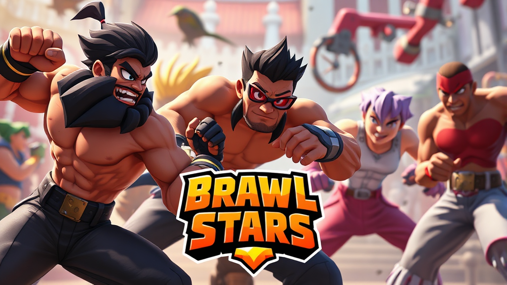 브롤스타즈 입문 가이드 (realistic 스타일)