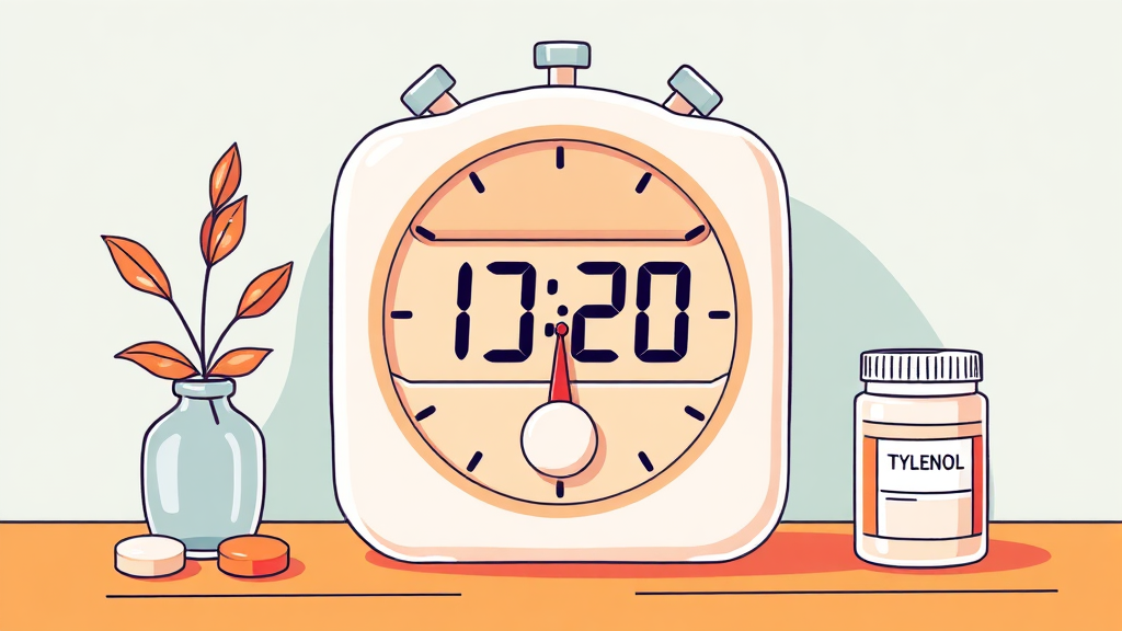 복용법: 용량, 시간, 간격 (illustration 스타일)