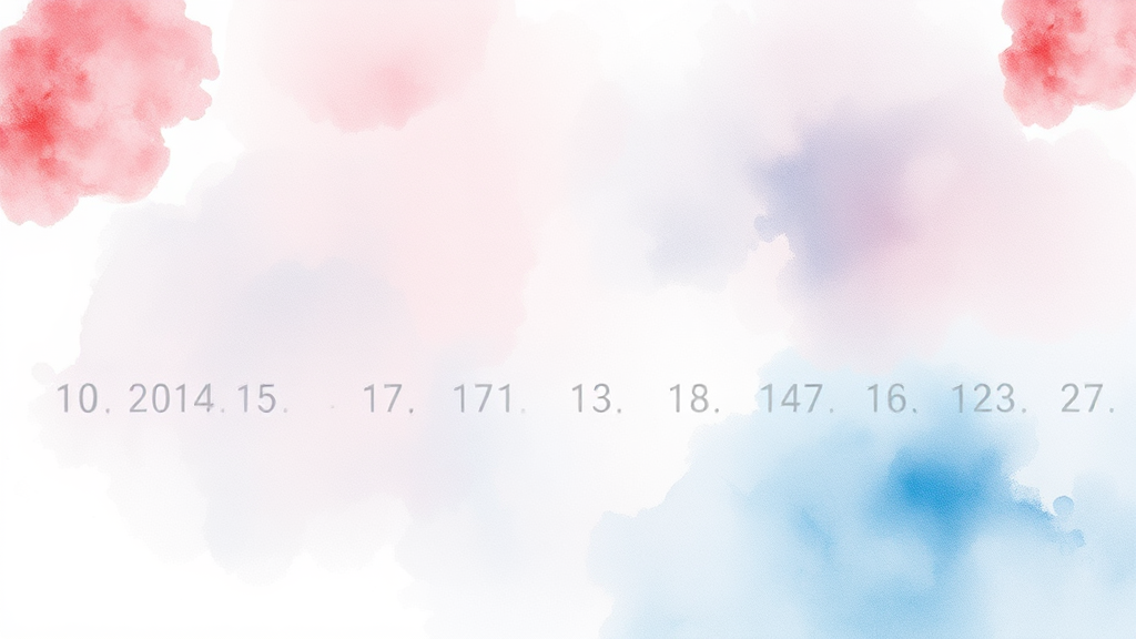 연차 발생 기준 (1년 미만) (watercolor 스타일)