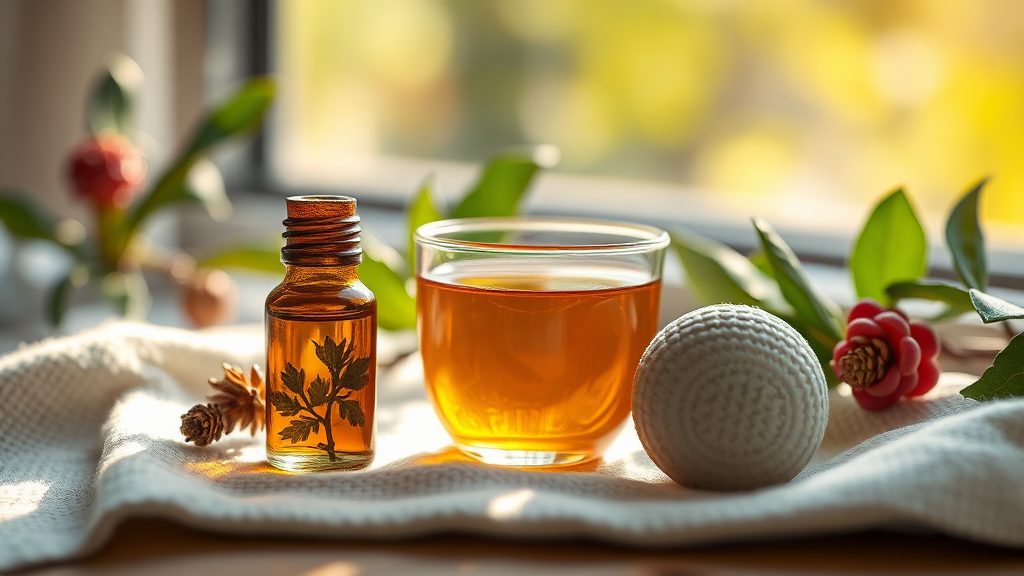 몸과 마음을 위한 웰니스 솔루션 (realistic 스타일)