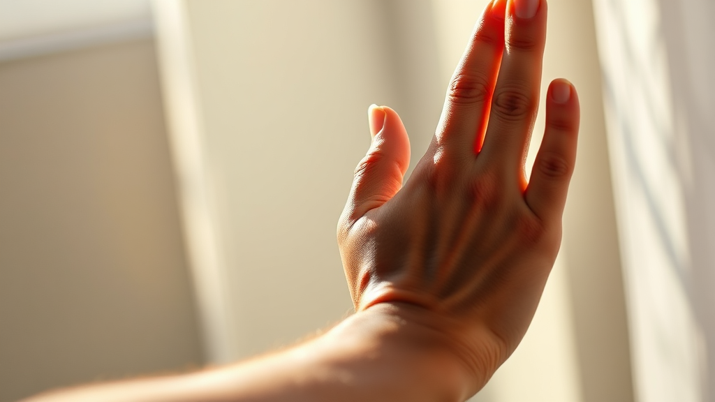 화상 흉터 관리: 꾸준한 노력이 중요 (realistic 스타일)