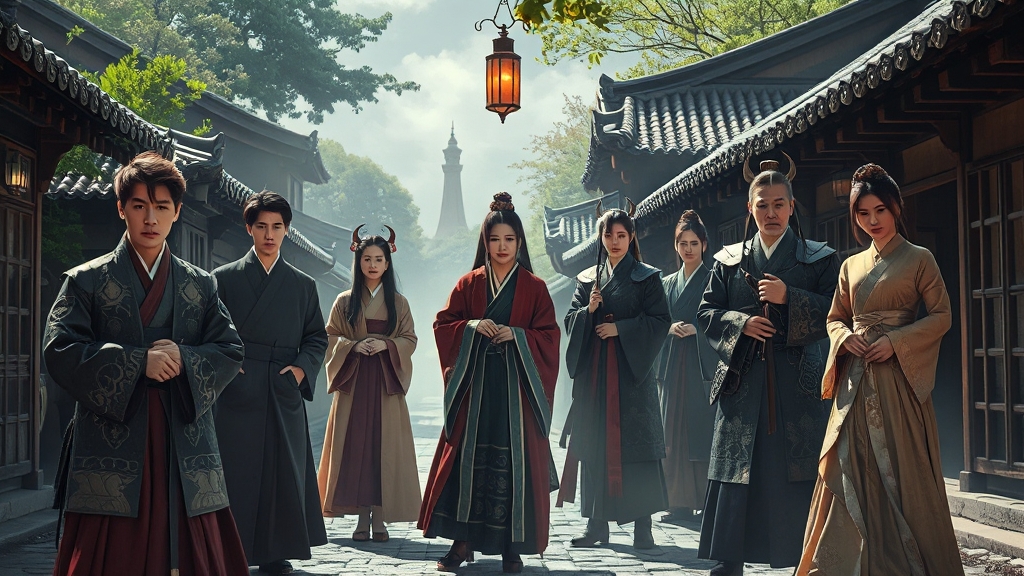 주요 출연진은 누구? (realistic 스타일)
