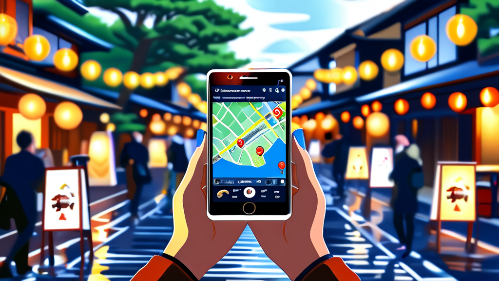 결론: 앱과 함께 더욱 스마트하고 즐거운 일본 여행을! (realistic 스타일)