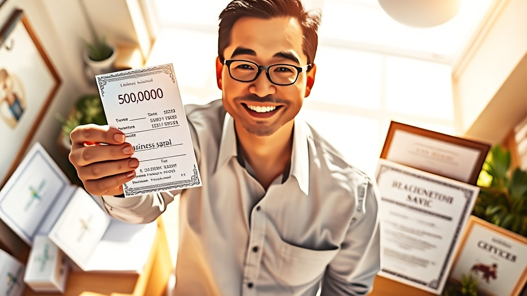 50만원 부담경감 크레딧이란? (realistic 스타일)