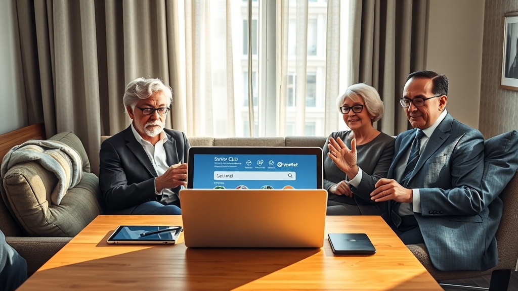 일자리 검색, 이렇게 하세요! (realistic 스타일)