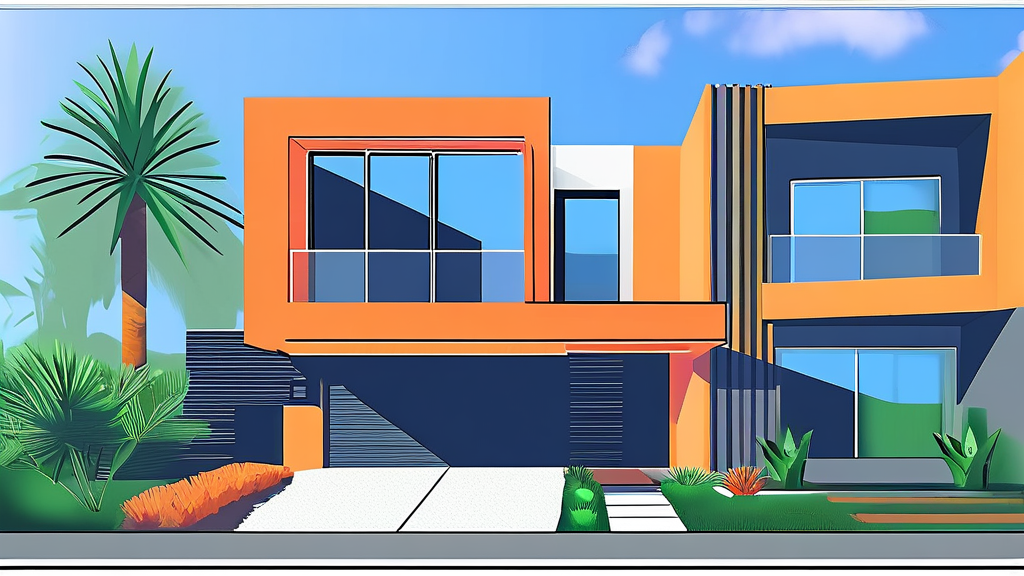 청약 일정, 공급 규모 및 타입 구성 상세 안내 (illustration 스타일)