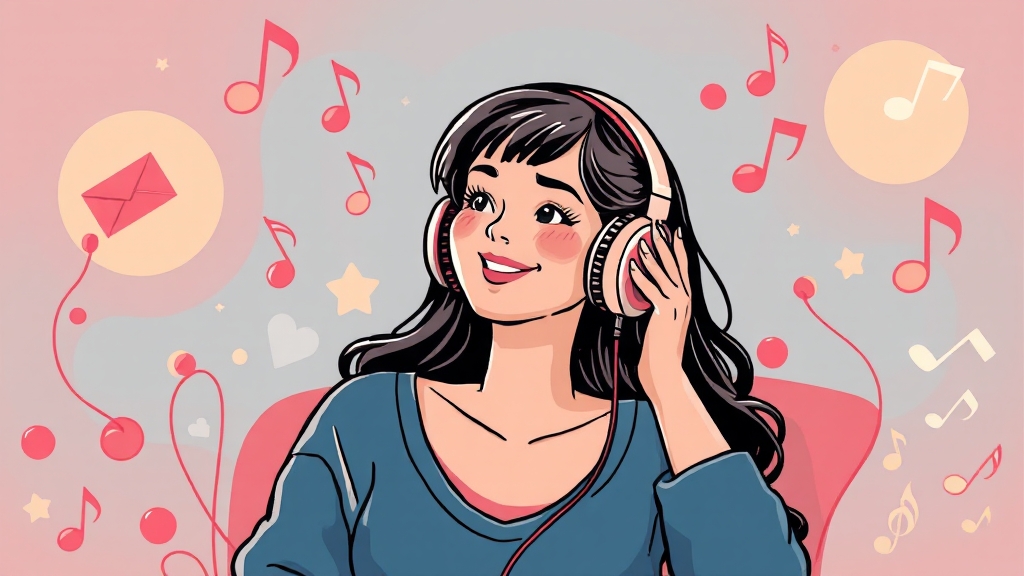 안전하고 간편한 음원 추출 사이트 소개 (illustration 스타일)