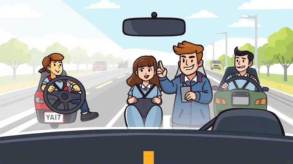 벌점 줄이는 방법 (cartoon 스타일)