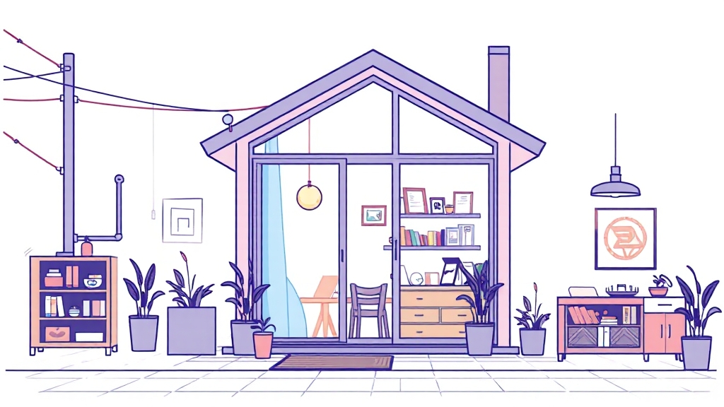 소형 주택 투자, 수익률 높이는 전략은? (illustration 스타일)