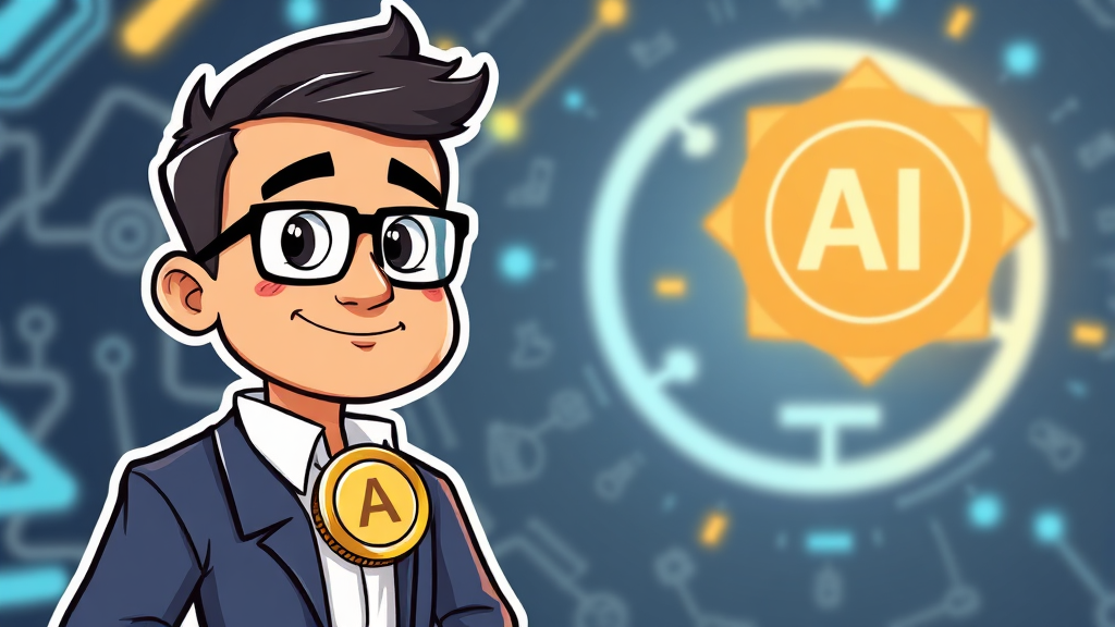 AI 자격증, 왜 필요할까? (cartoon 스타일)