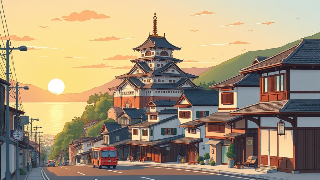 핵심 방문지 우치코 오즈 시모나다