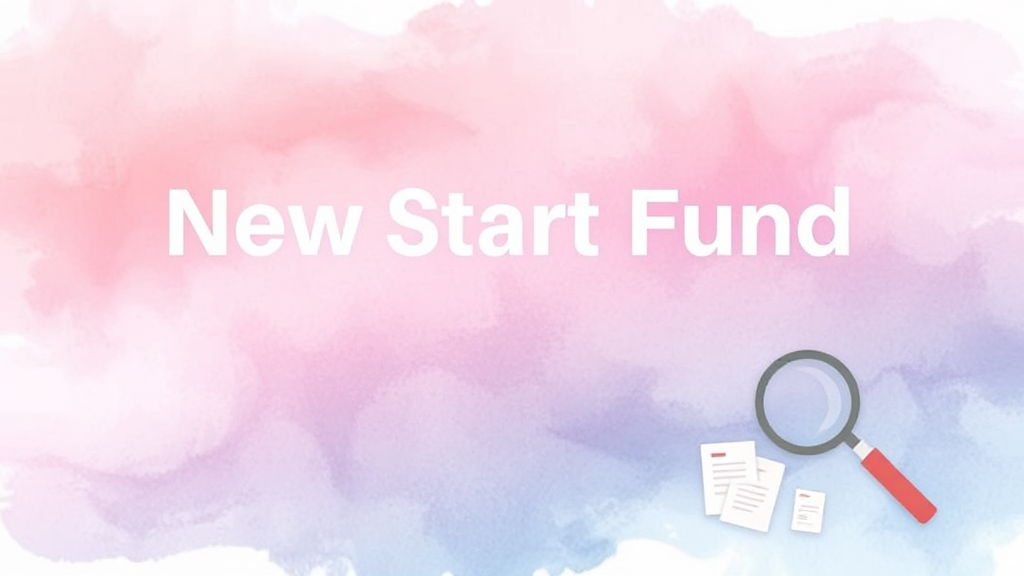 새출발기금 신청 방법 및 절차 완벽 가이드 (watercolor 스타일)