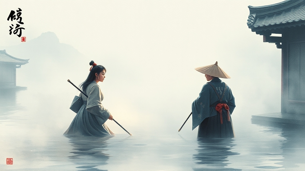 ‘탁류’ 드라마, 어떤 내용? (watercolor 스타일)