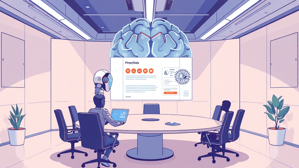 Slides & Meet AI 활용법 (illustration 스타일)