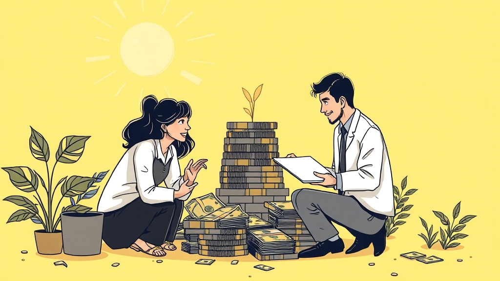 감정평가, 절세 시작점 (illustration 스타일)