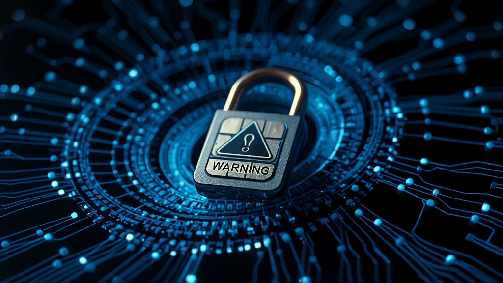 유심 정보 유출, 왜 위험할까? (realistic 스타일)