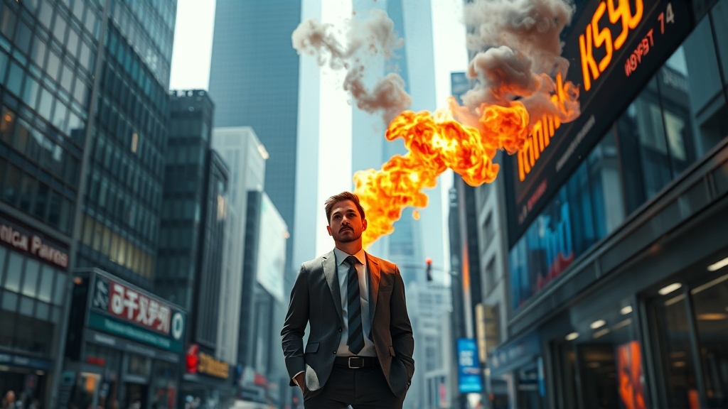 자사주 소각이란? (realistic 스타일)