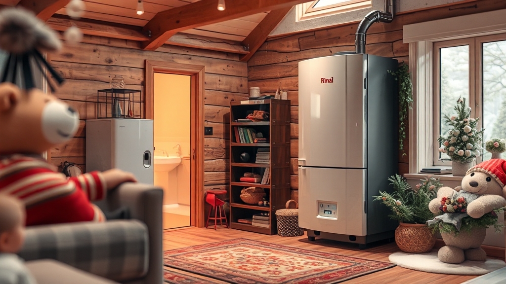 린나이 서비스센터 활용법 (realistic 스타일)