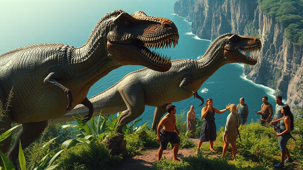 액션, 스토리, 시각 효과의 조화 (realistic 스타일)