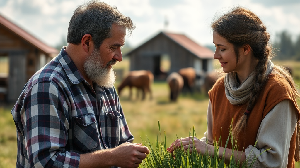 농지연금 상속: 상속인이 알아야 할 모든 것 (realistic 스타일)