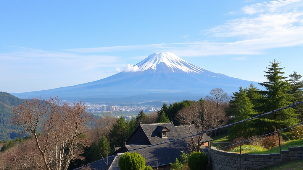 후지산 버스투어, 이것만 알면 완벽하다! (realistic 스타일)