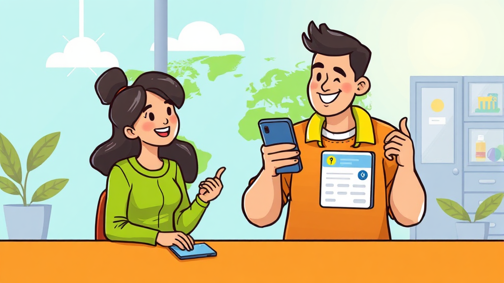 사용 방법 및 혜택 (cartoon 스타일)