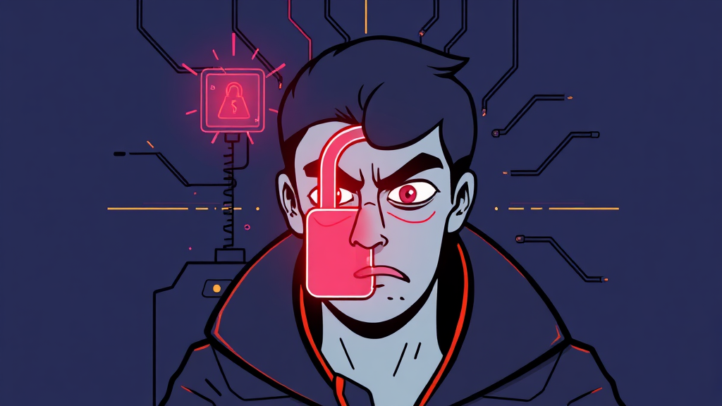 2차 피해 예방 조치 (illustration 스타일)