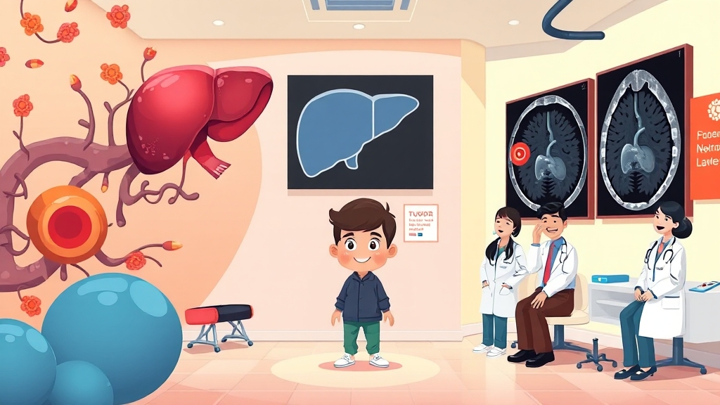 간암 조기 발견, 어떤 검사를 받아야 할까? (cartoon 스타일)