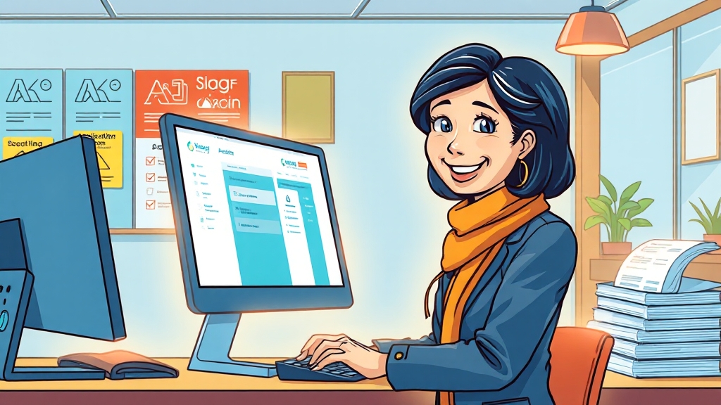 신청 방법 및 절차 (cartoon 스타일)